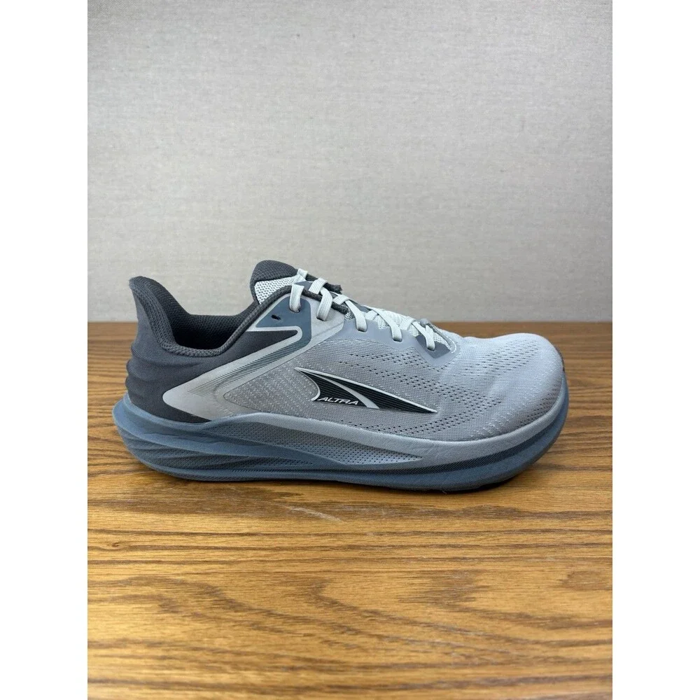 Altra Torin 8 Gray Light Slate Mens Zero Drop Running Shoes Size 10 Max Cushion